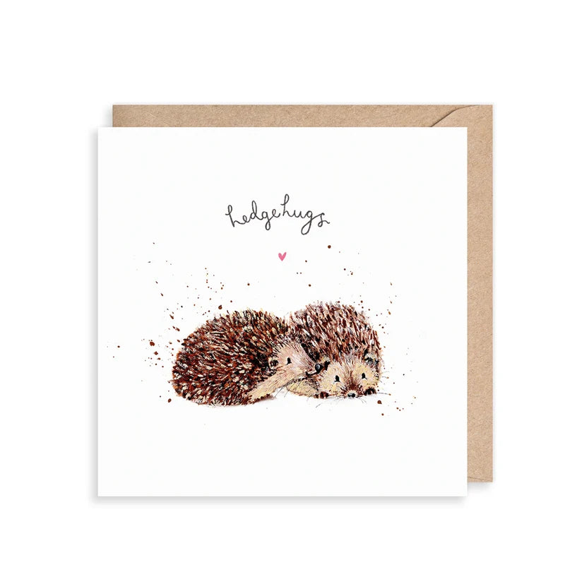 Hedgehugs Birthday Card