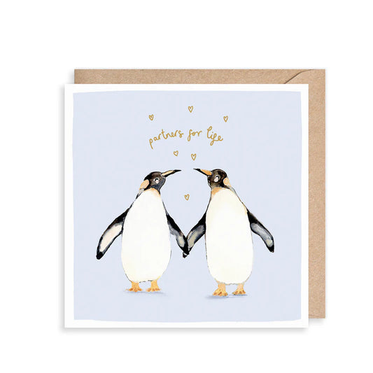 Penguins Partners for Life Card