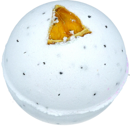 Natural Bath Bomb- Lemon & Poppy Seed