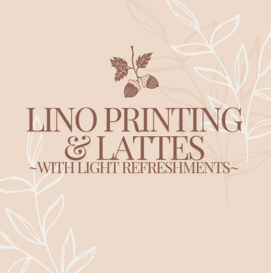 Lino Printing & Lattes