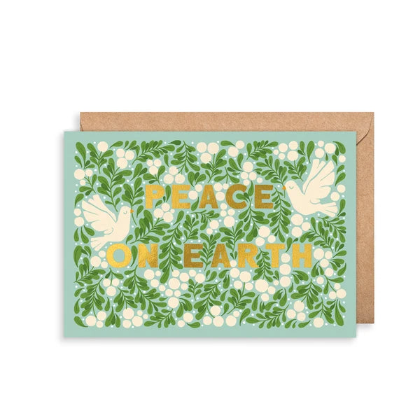 Peace on Earth Christmas Card