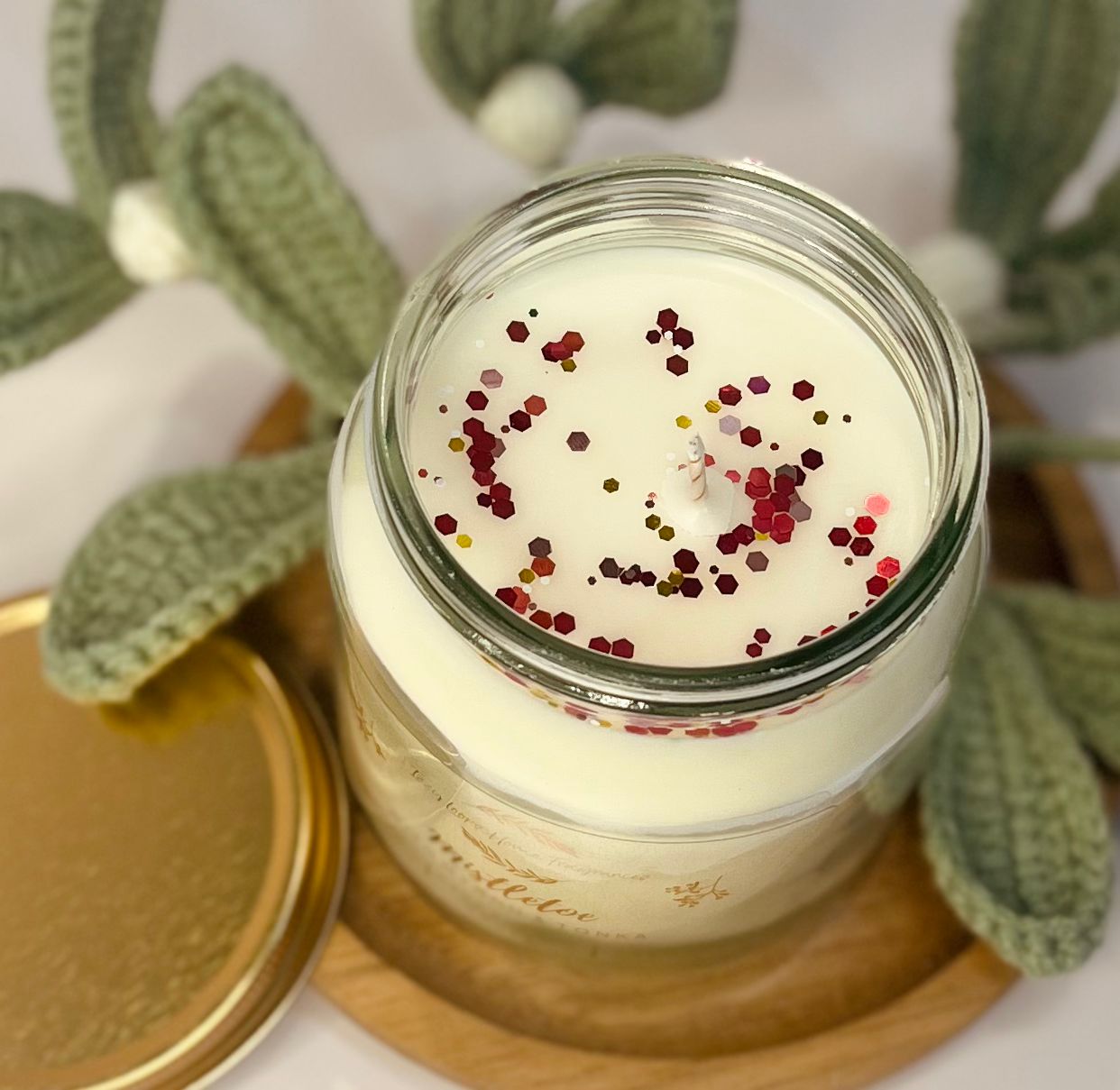 Mistletoe Candle