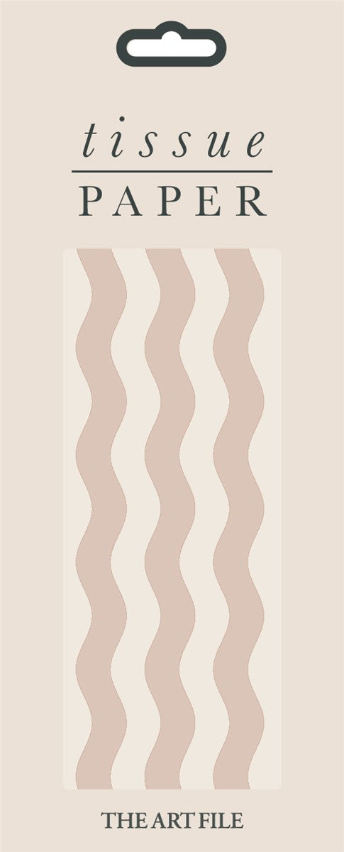 Mushroom Waves Tissue Paper