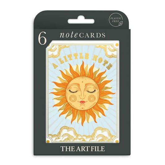 Sunshine Pack of 6 Notecards