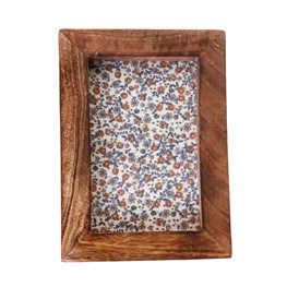 Dark Wood Photo Frame