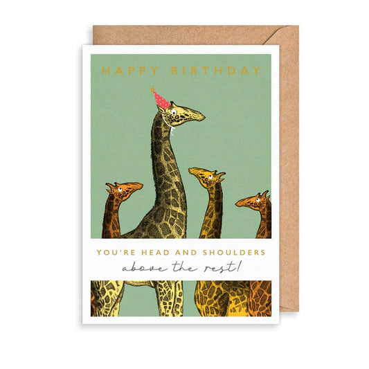 Above The Rest | Birthday Card