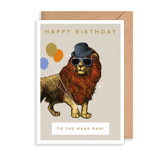 Mane Man | Birthday Card