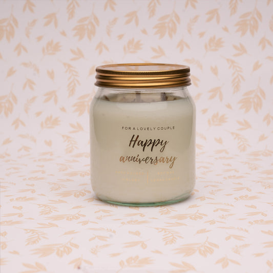 Personalised Honey Jar Candle – Add Your Own Message