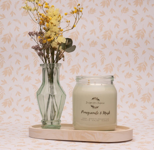 Pomegranate and Musk Candle