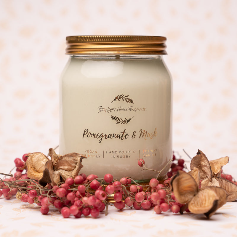 Pomegranate and Musk Candle