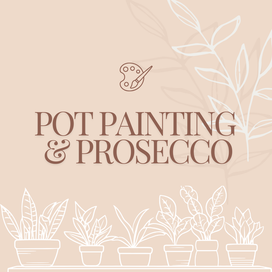 Pot Painting & Prosecco