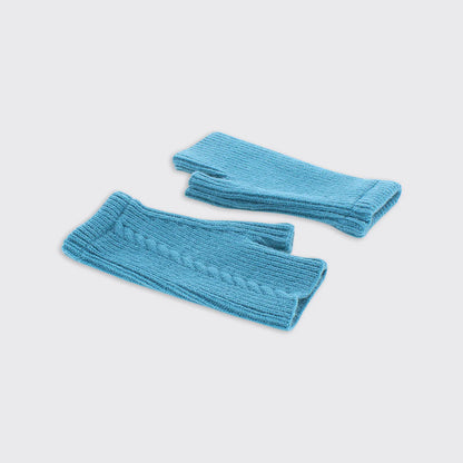 Ruby Fingerless Glove - Clay Blue