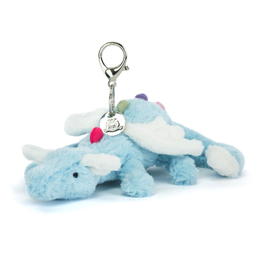 Sky Dragon Bag Charm Jellycat