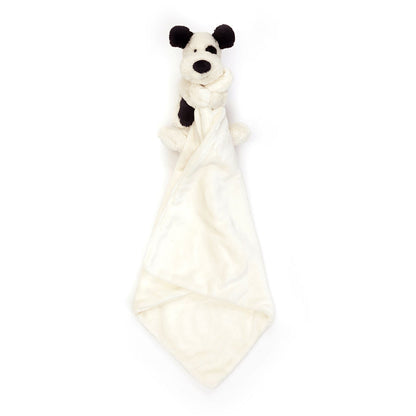 Bashful Black and white Puppy Soother Jellycat