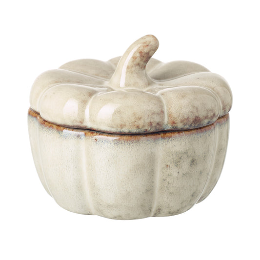 Ceramic Pumpkin Pot with lid