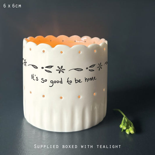 Scallop Tea Light Holder - It's So Good