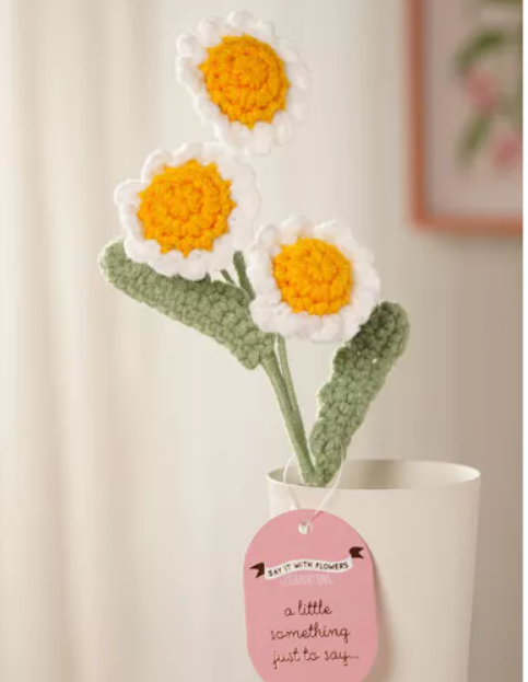 Crochet Daisy stem