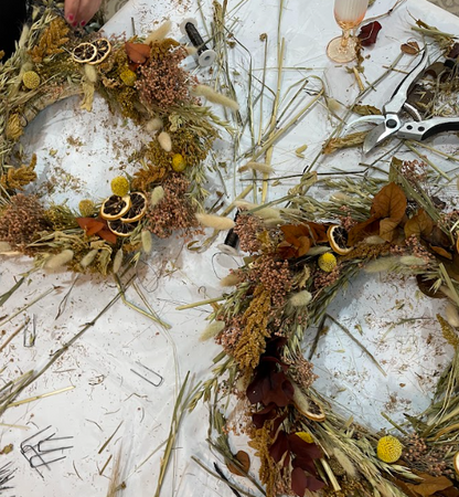 Spring Wreath Making Workshop with Afternoon Tea