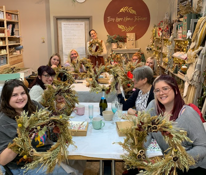 Spring Wreath Making Workshop with Afternoon Tea
