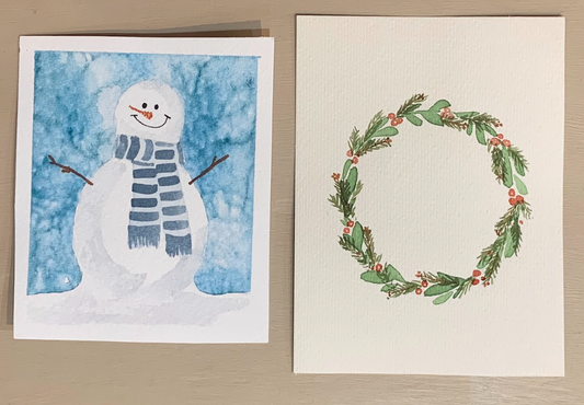 Winter Watercolour Workshop with Holly