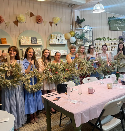 Spring Wreath Making Workshop with Afternoon Tea