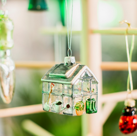 Mini Greenhouse Shaped Bauble