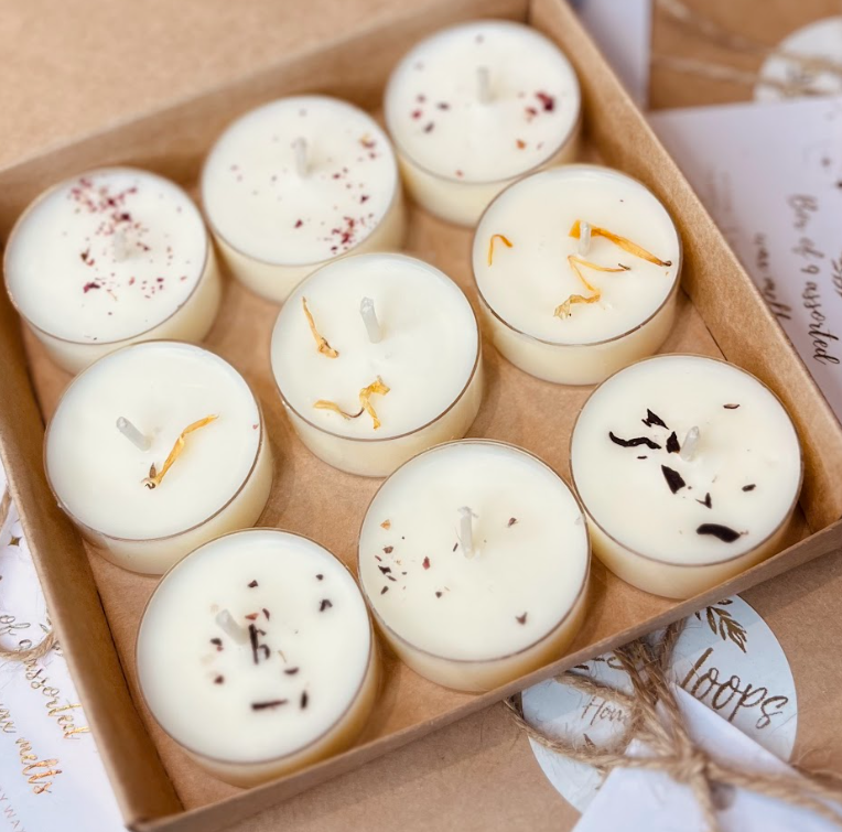 Tea Light Box | Soy Wax