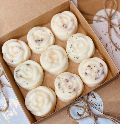 Assorted Box of 9x Rose Wax Melts | Soy Wax