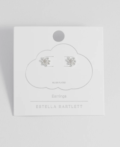 Mini Doodle Flower Studs