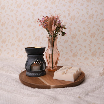 Small Grey Soap Stone Burner