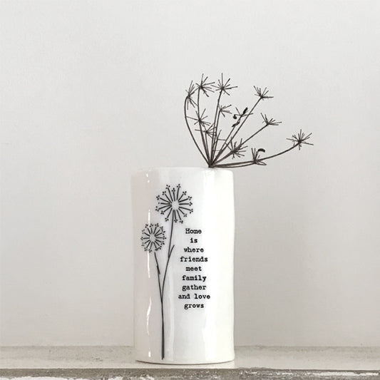 Small Porcelain Vase - Home From Where