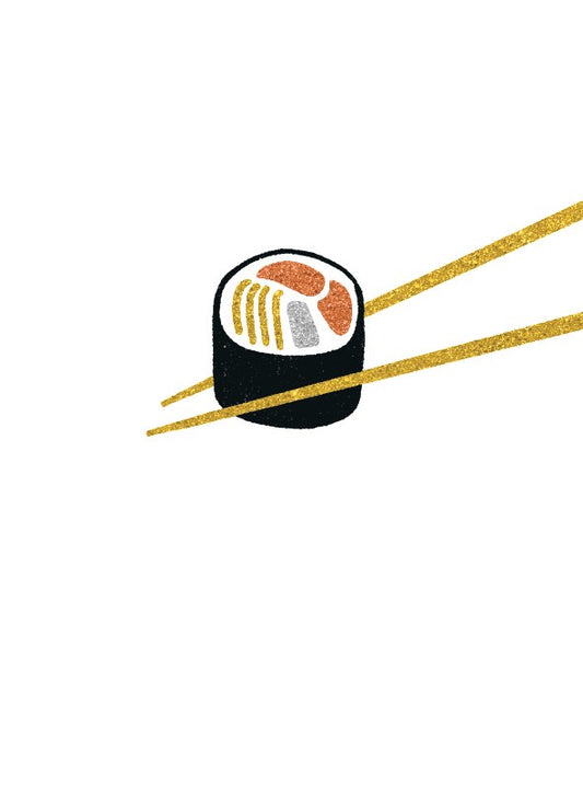 Sushi | Small Greetings Card