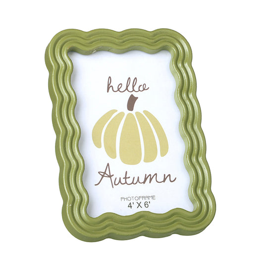 Hello Autumn Green Picture Frame
