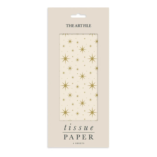 Golden Stars Tissue Paper