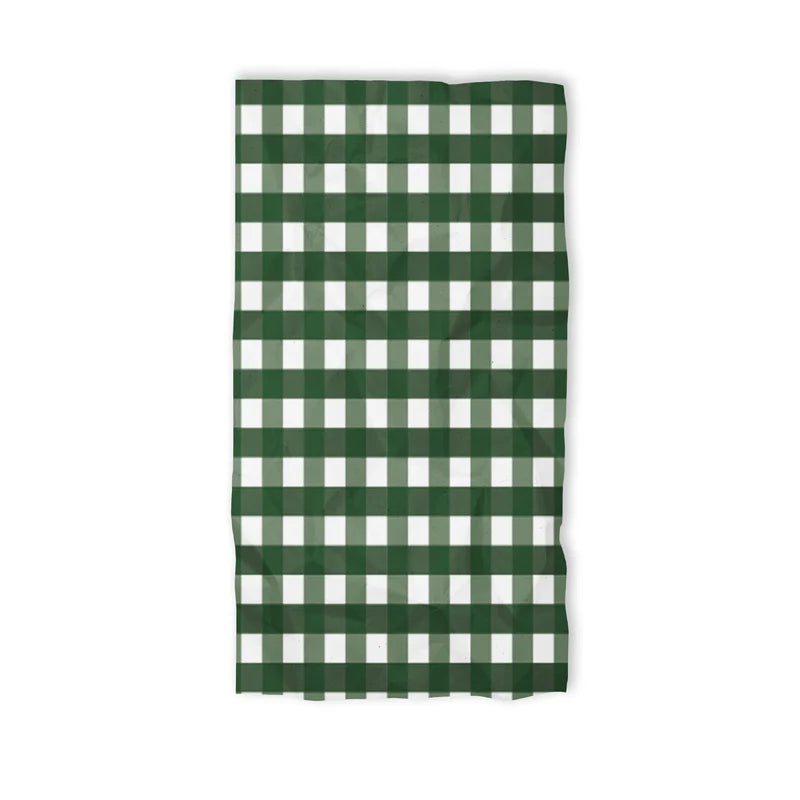 Green Tartan Tissue Paper