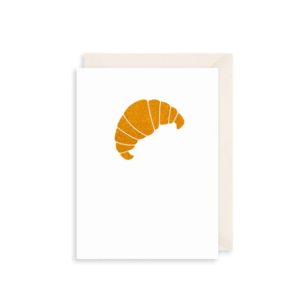 Croissant | Small Greetings Card