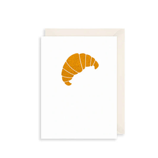 Croissant | Small Greetings Card