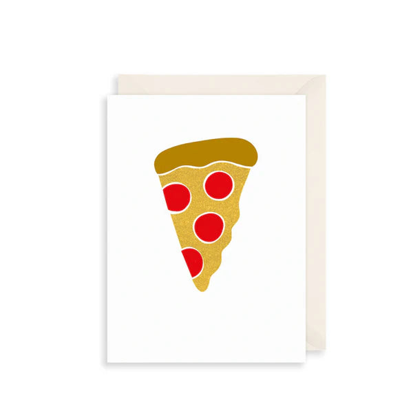 Pizza Slice | Small Greetings Card