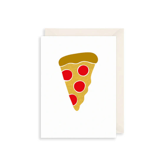 Pizza Slice | Small Greetings Card