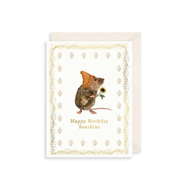 Mouse | Small Birthday Card