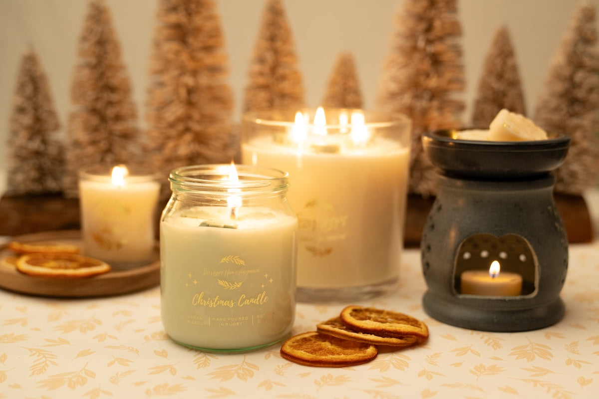 Personalised Christmas Candle