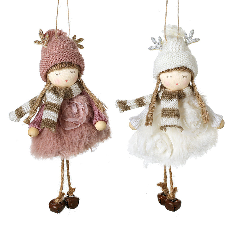 Girls In Fluffy Dress With Antlers Mix