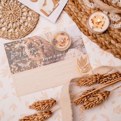 Amber & Orange Candle