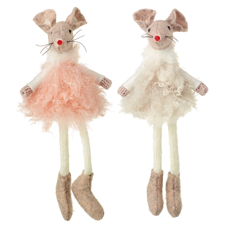 Cute Mouse In Fluffy Dress
