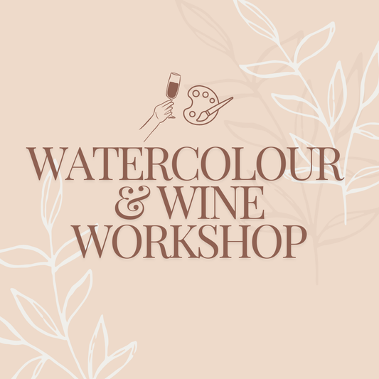 Watercolour & Wine Workshop