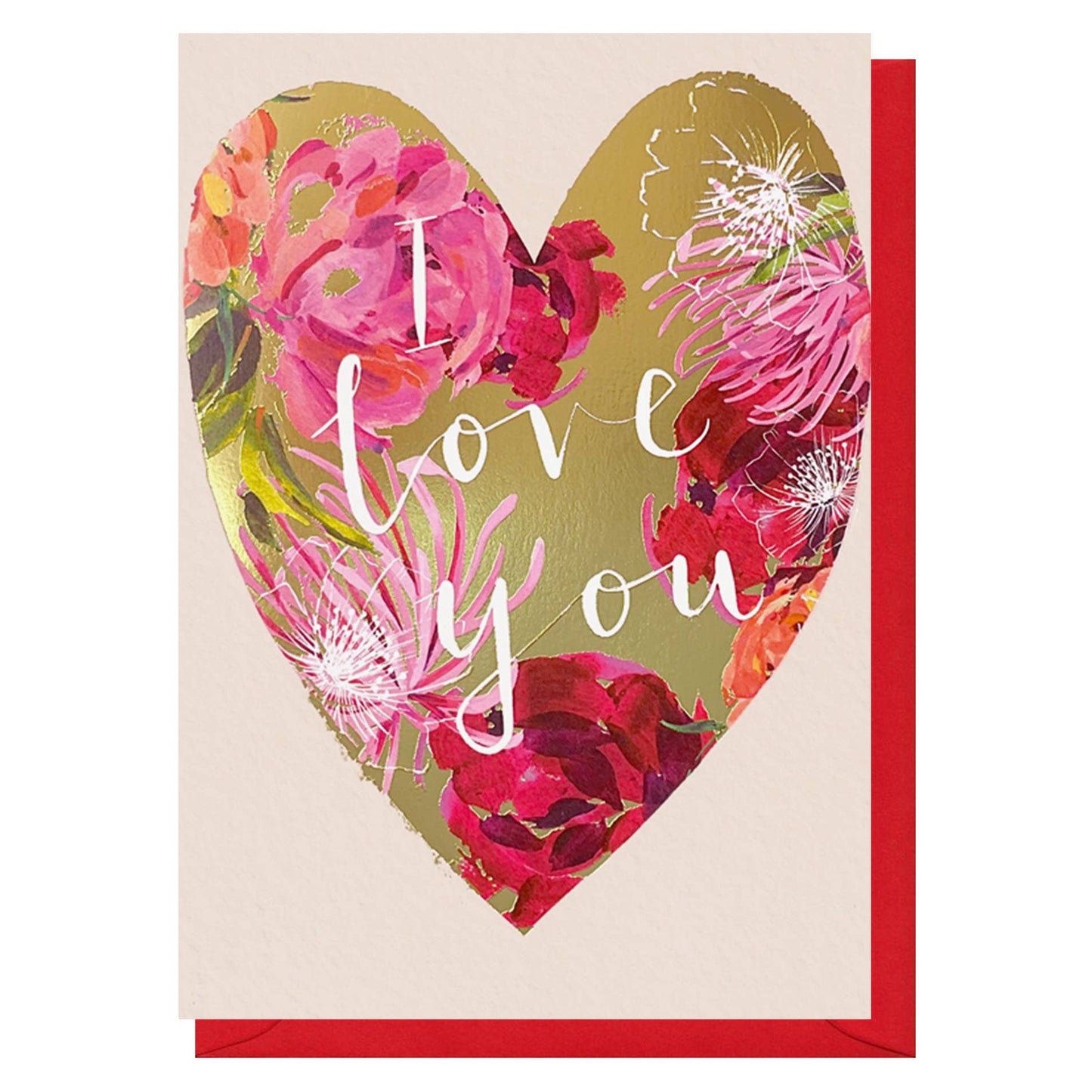 I Love You Card | Valentine Cards | Anniversary Card