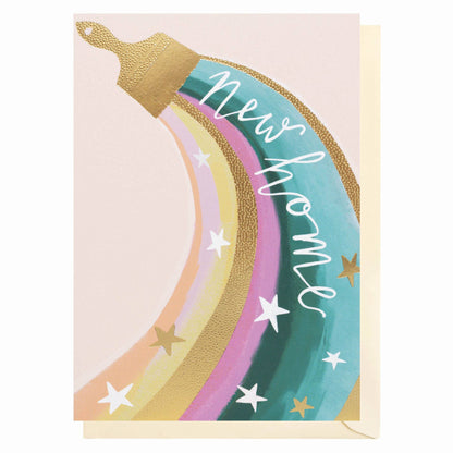 Rainbow New Home Card