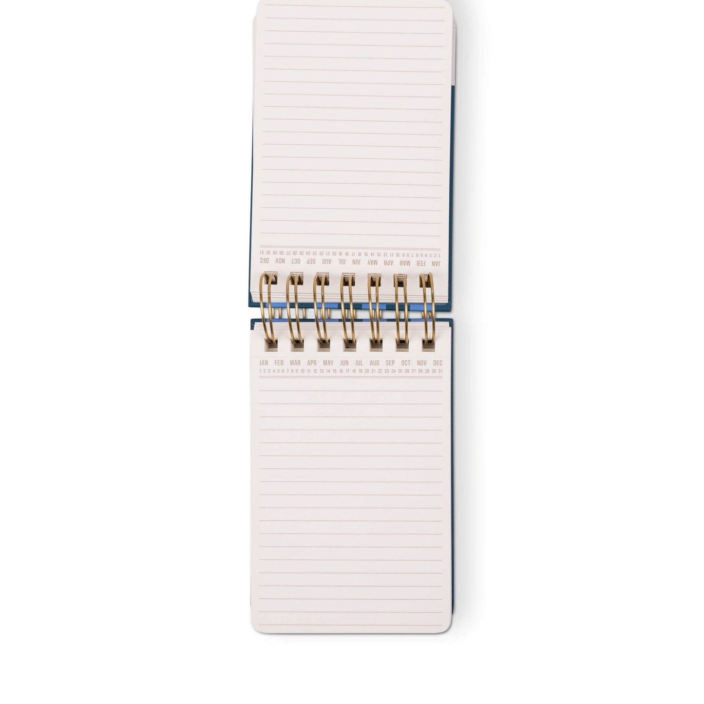 Twin Wire Chunky Notepad - Blue + Navy