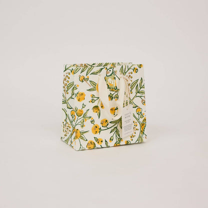 Hand Block Printed Gift Bags (Small) - Sunshine Refresh