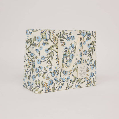 Hand Block Printed Gift Bags (Medium) - Blue Stone Refresh